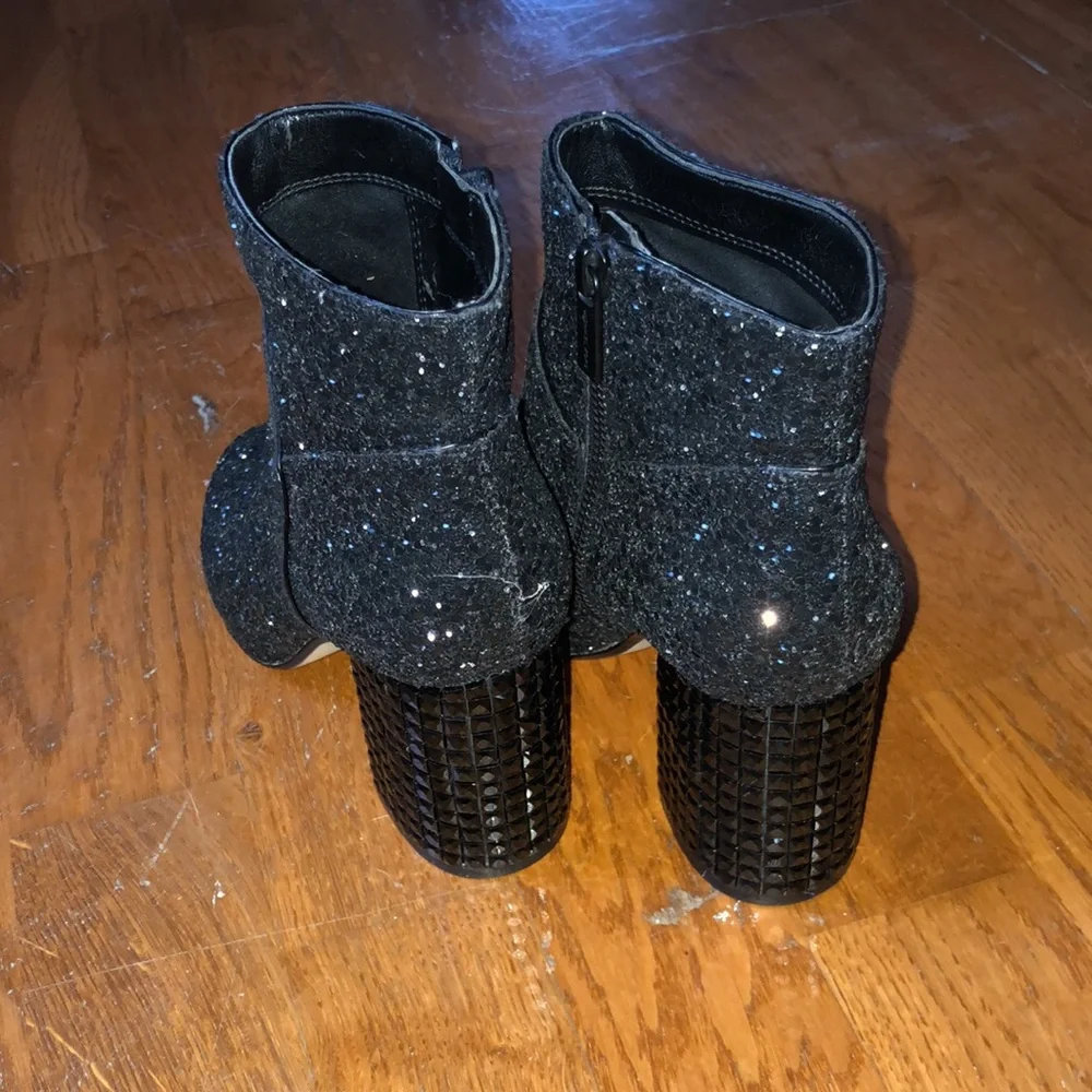 Michael Kors Arabella Black sparkle boots - Picture 6 of 8